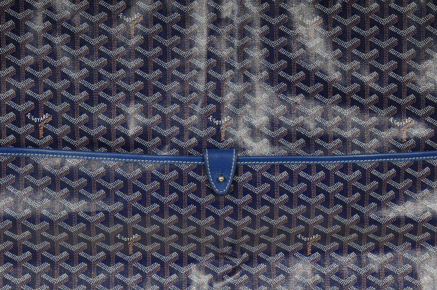 Goyard Unisex Navy Blue Travel Foldable Collapsable Garment Suit