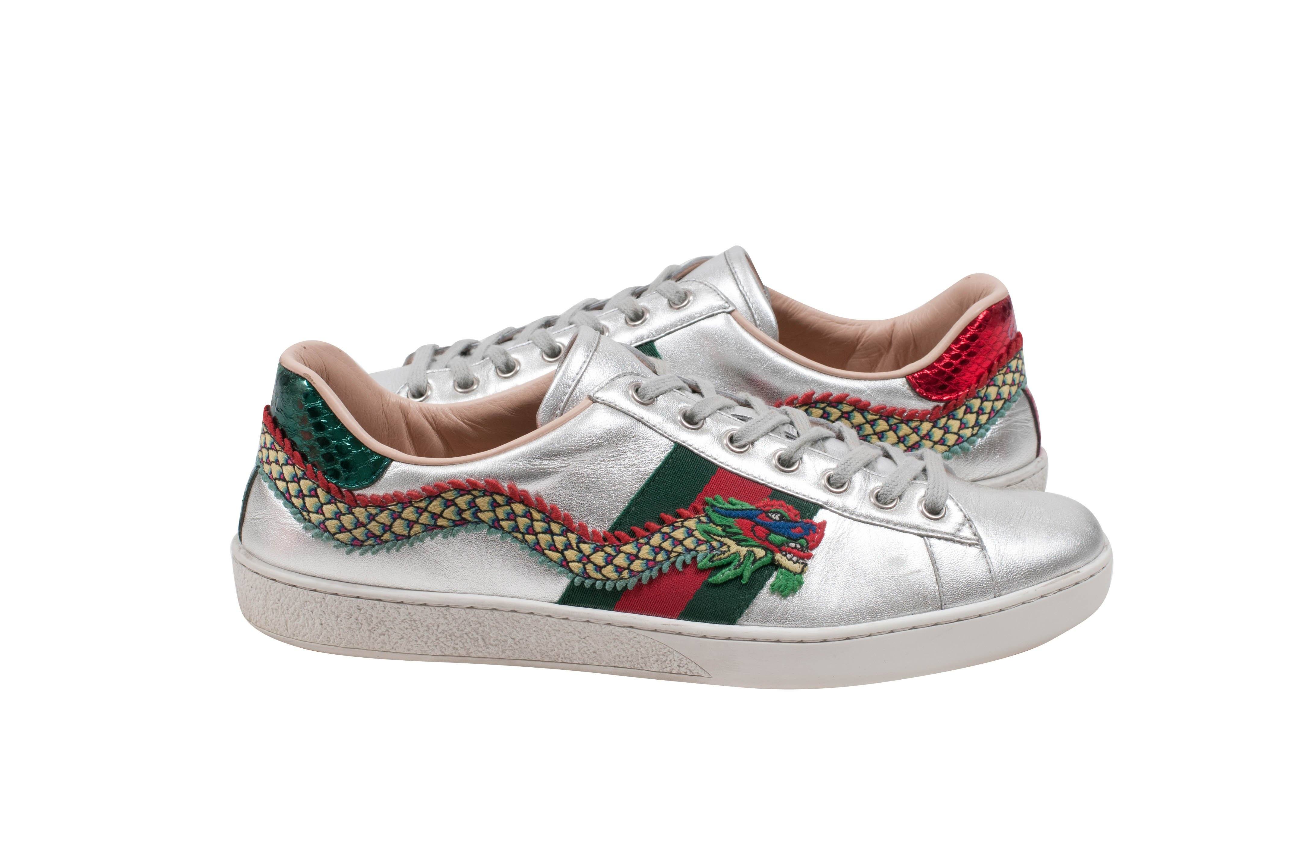 Gucci dragon ace on sale sneakers