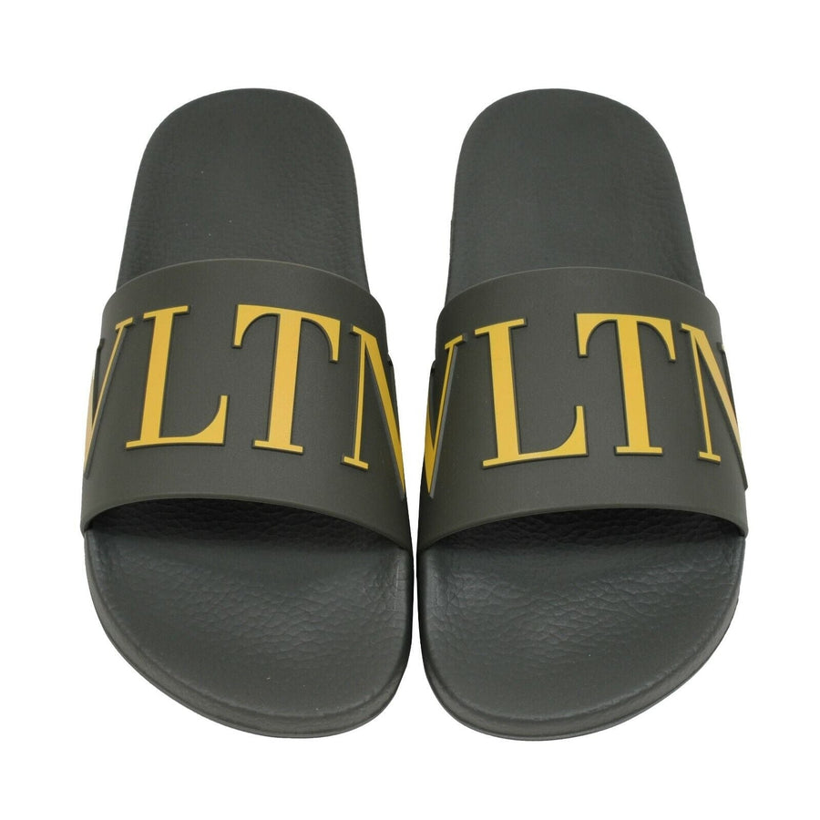 Slippers Valentino Mens Flip Flops Valentino Garavani Mens Black