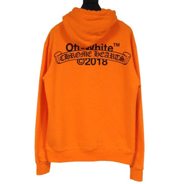 Off-White x Chrome Hearts orange sweatshirts drop in Miami today