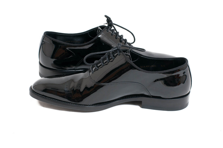 Oxford Patent Leather Dress Shoes SAINT LAURENT 