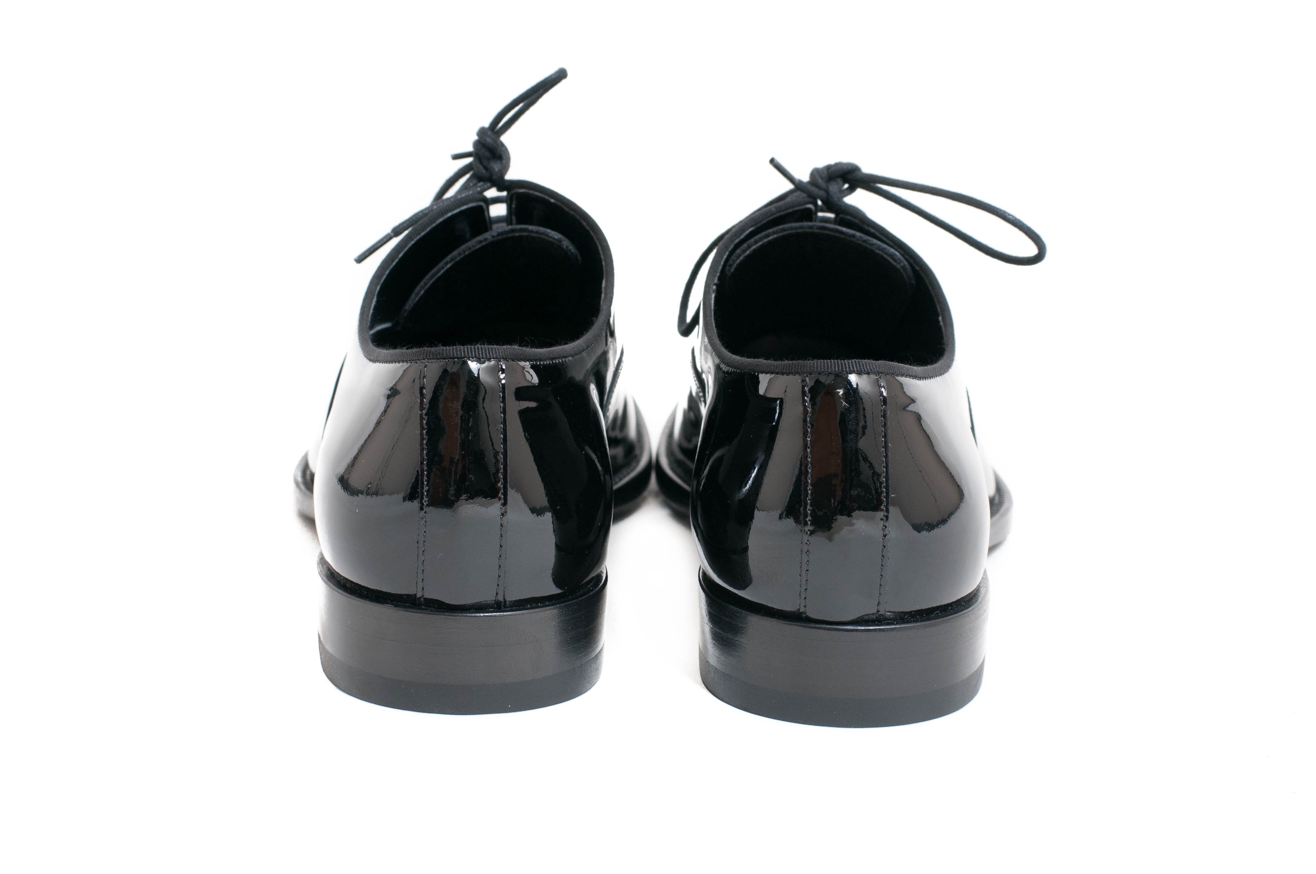Oxford Patent Leather Dress Shoes THE-ECHELON Oxford Patent Leather Dress Shoes THE-ECHELON