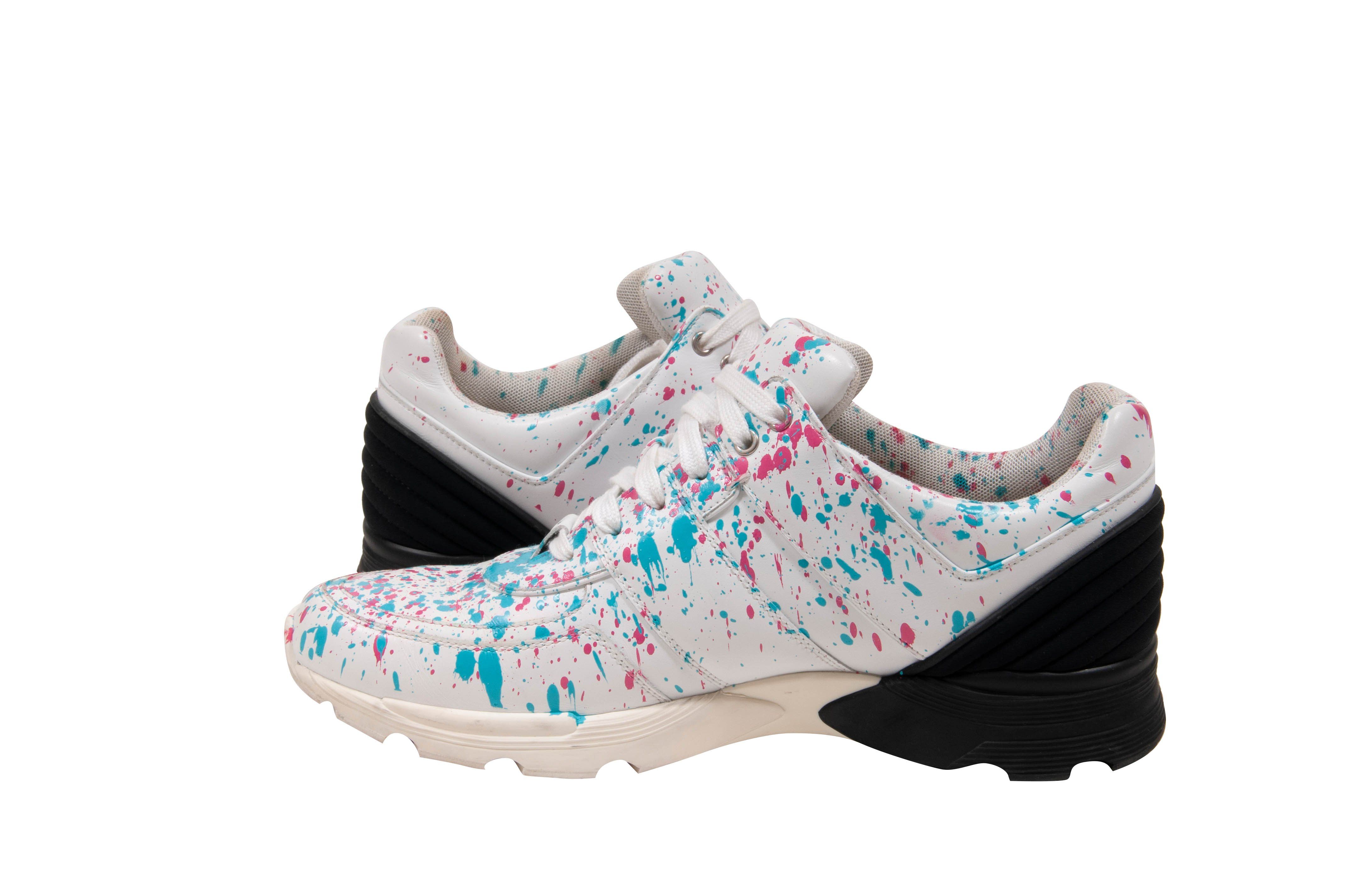 Paint Splatter Trainers THEECHELON