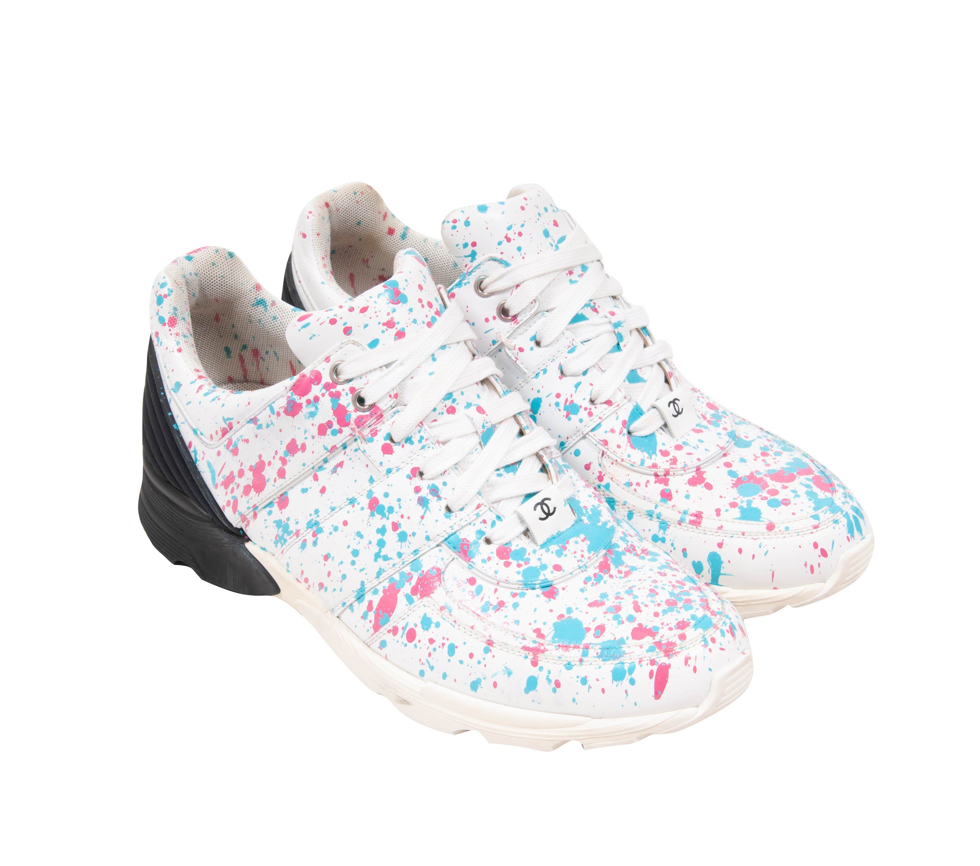 Paint Splatter Trainers THEECHELON