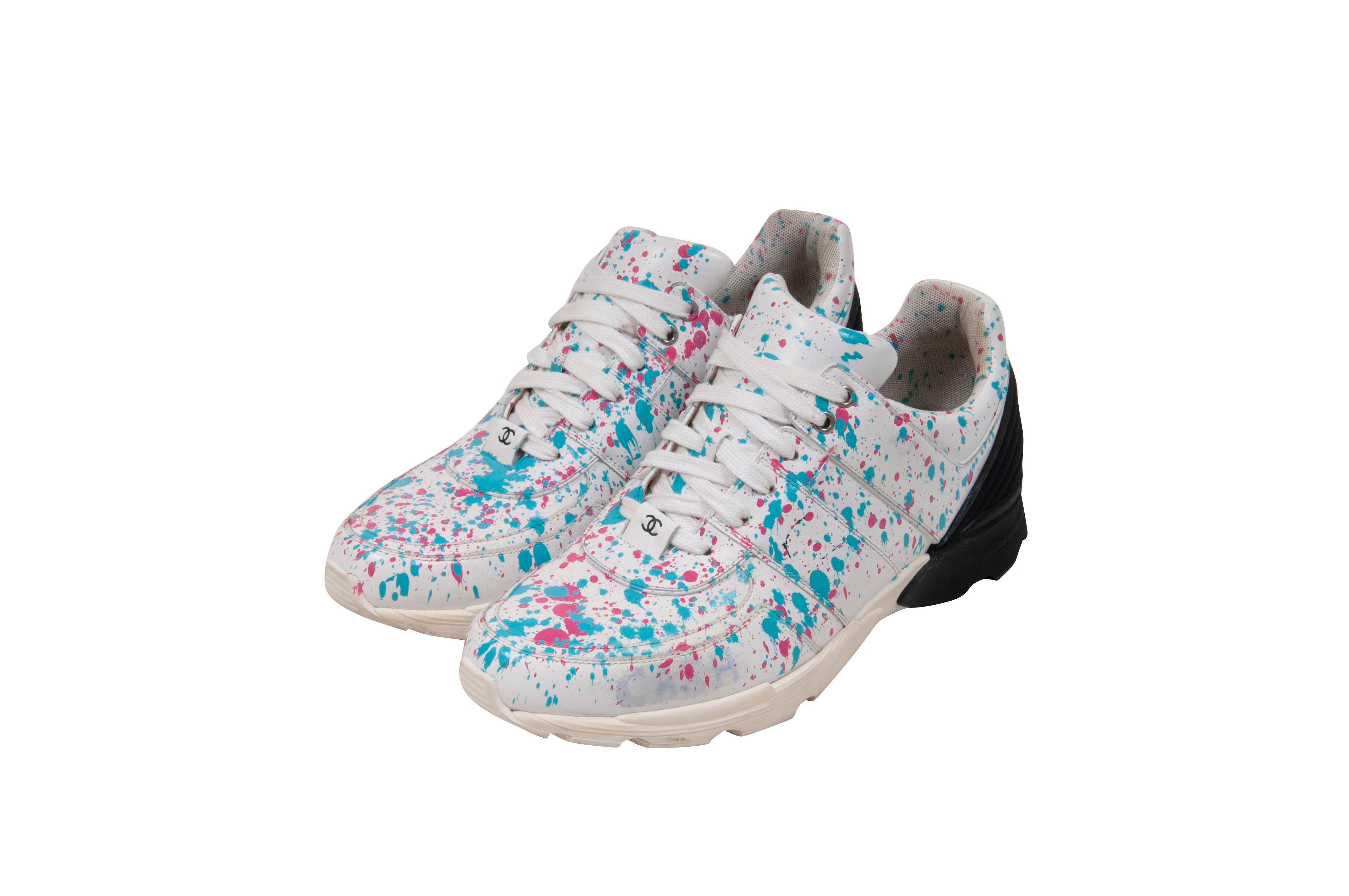 Paint Splatter Trainers THEECHELON