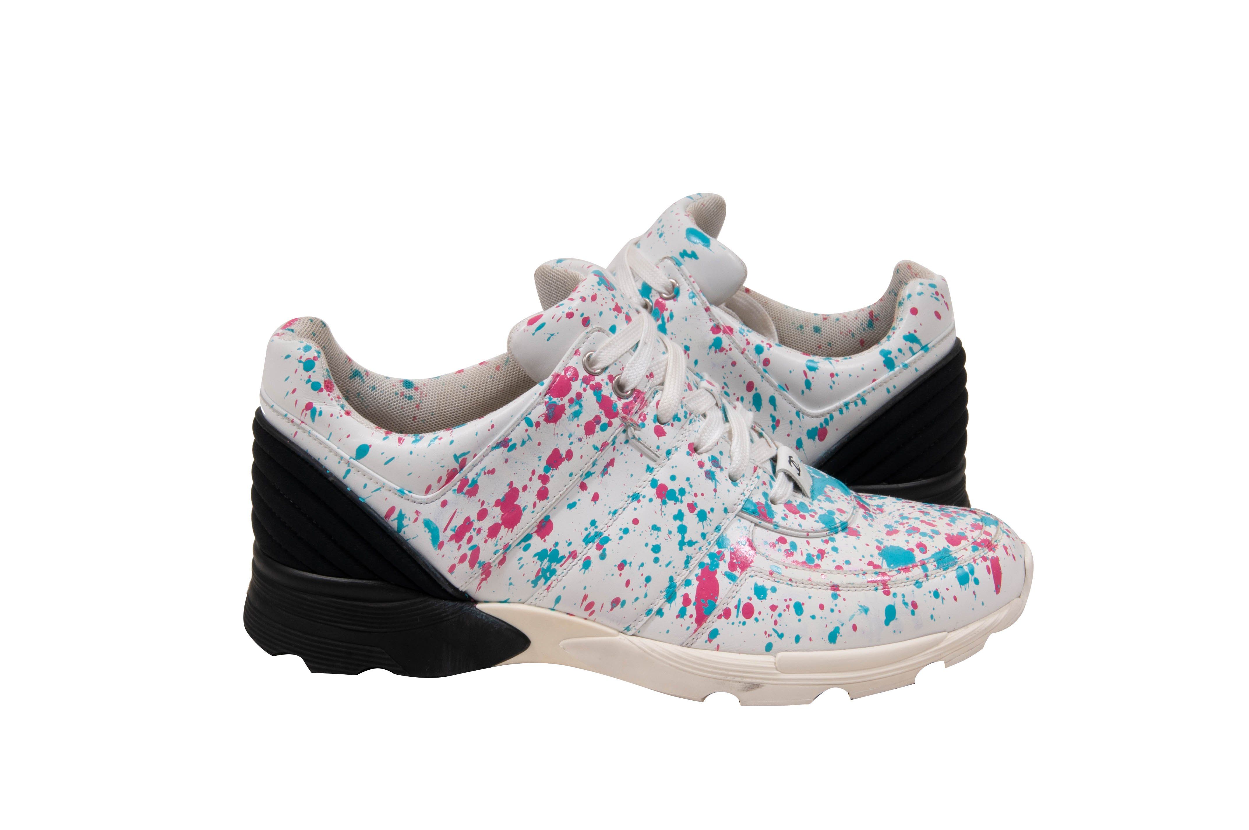 Paint Splatter Trainers THEECHELON