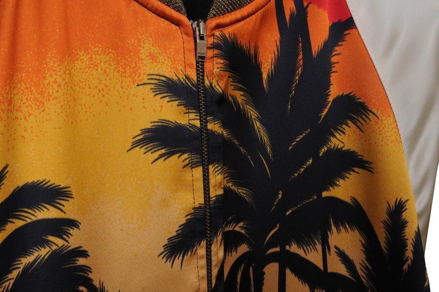 Palm Tree Teddy Jacket SAINT LAURENT 