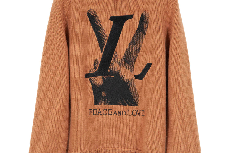 Peace & Love Crewneck Sweater LOUIS VUITTON 