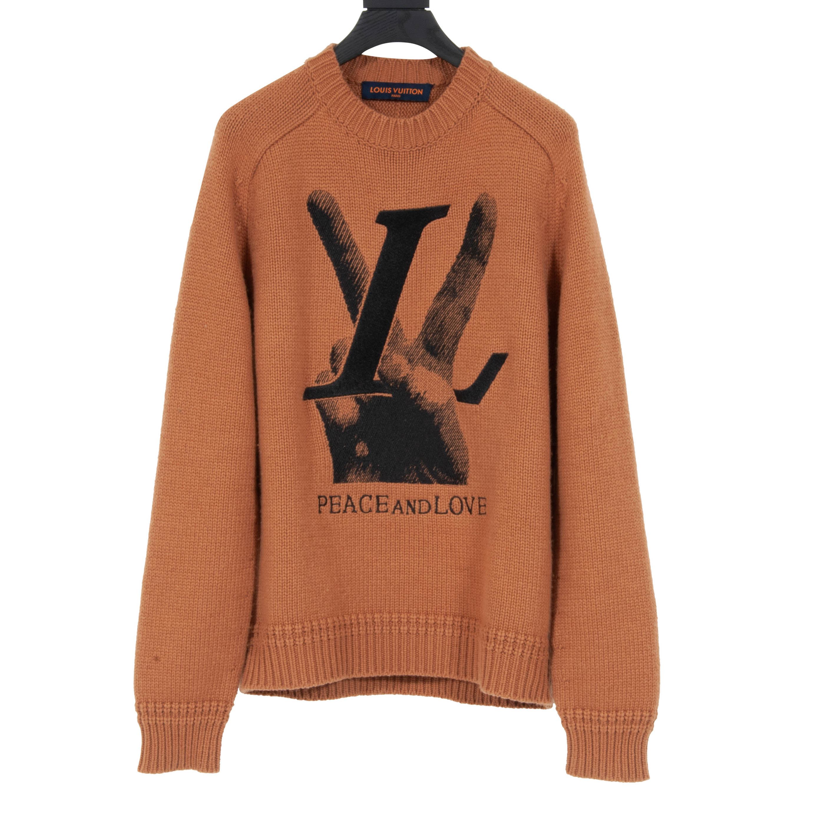Louis Vuitton Louis Vuitton peace and love sweater