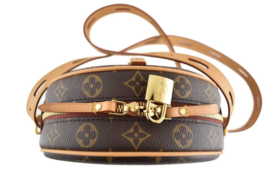 Petite Boite Chapeau Souple Monogram LV Brown Mini Hat Box Bag – THE-ECHELON