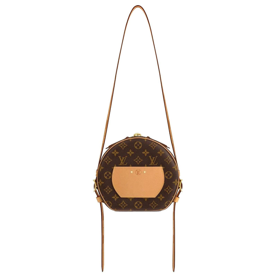 Petite Boite Chapeau Souple Monogram LV Brown Mini Hat Box Bag – THE-ECHELON