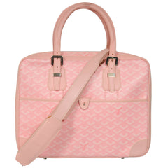 Goyard Pink Ambassade PM Travel Computer Laptop Briefcase Carry On Travel  Tote Bag – THE-ECHELON