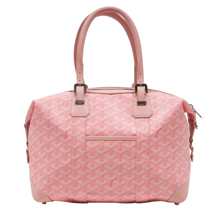 pink goyard duffle bag