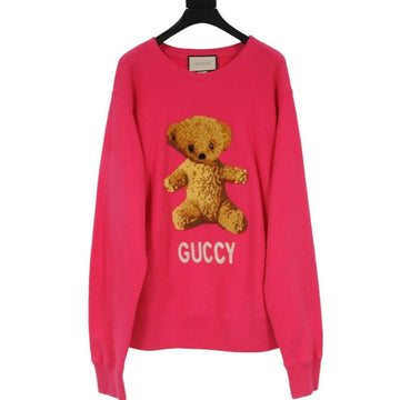 Pink Guccy Teddy Bear Sweatshirt GUCCI 
