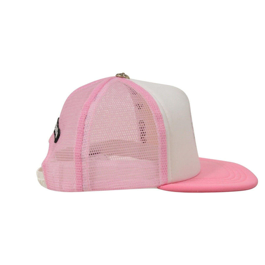 Chrome Hearts Pink Matty Boy Sex Records Trucker Hat Snap Back