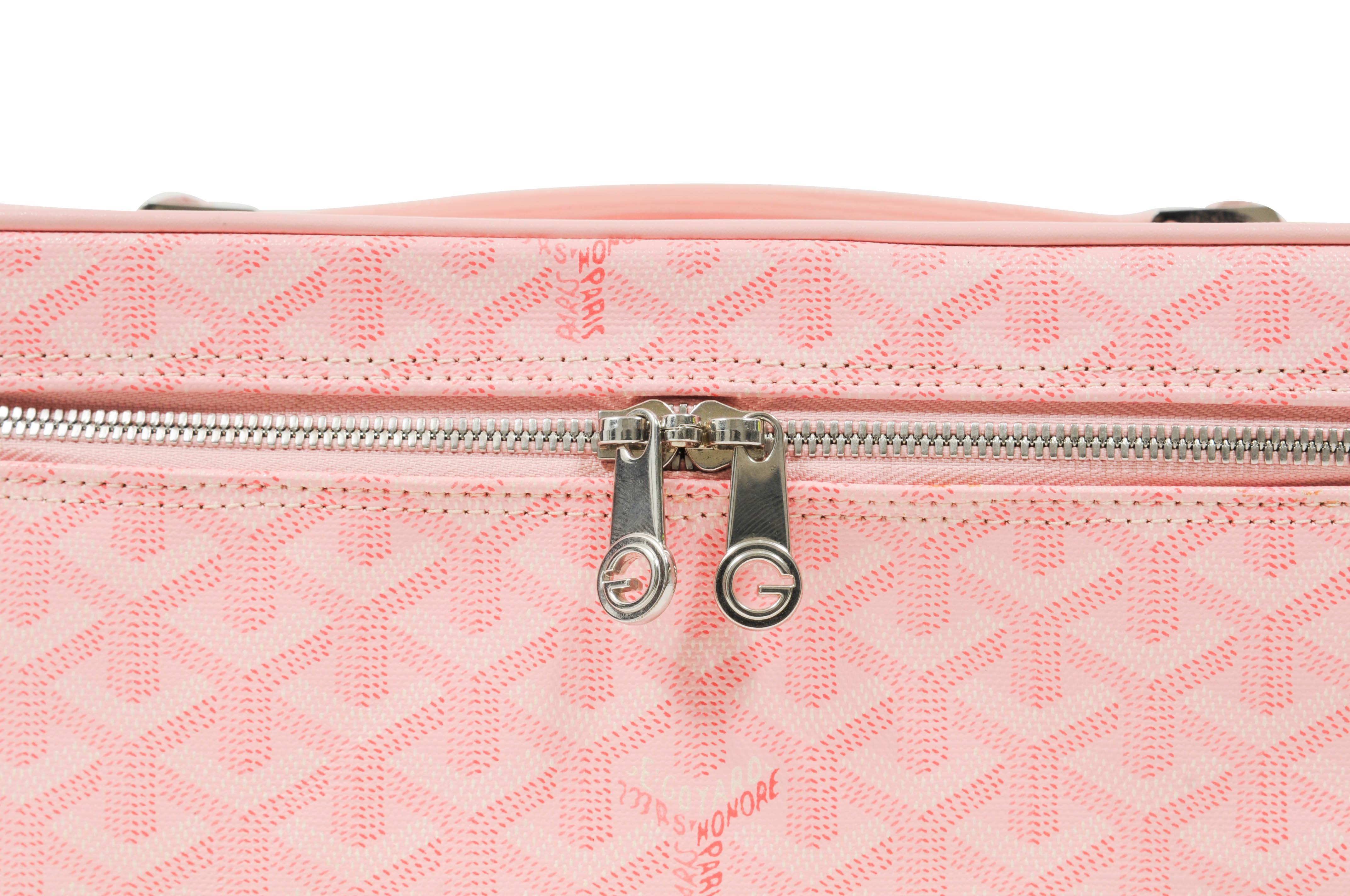 Goyard Women's Pink Soft Sided Muse Vanity Case Crossbody Bag