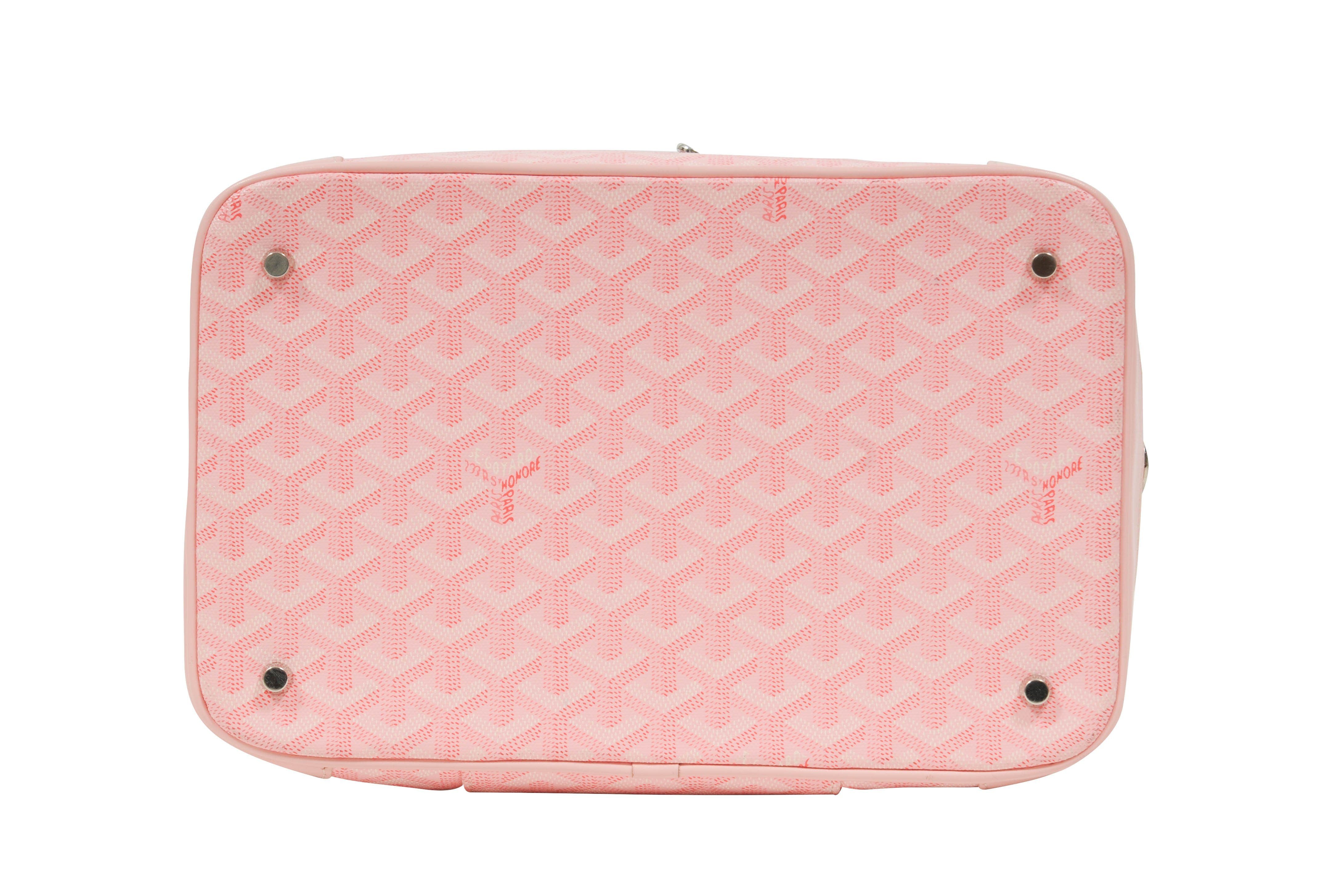 Goyard Women's Pink Soft Sided Muse Vanity Case Crossbody Bag
