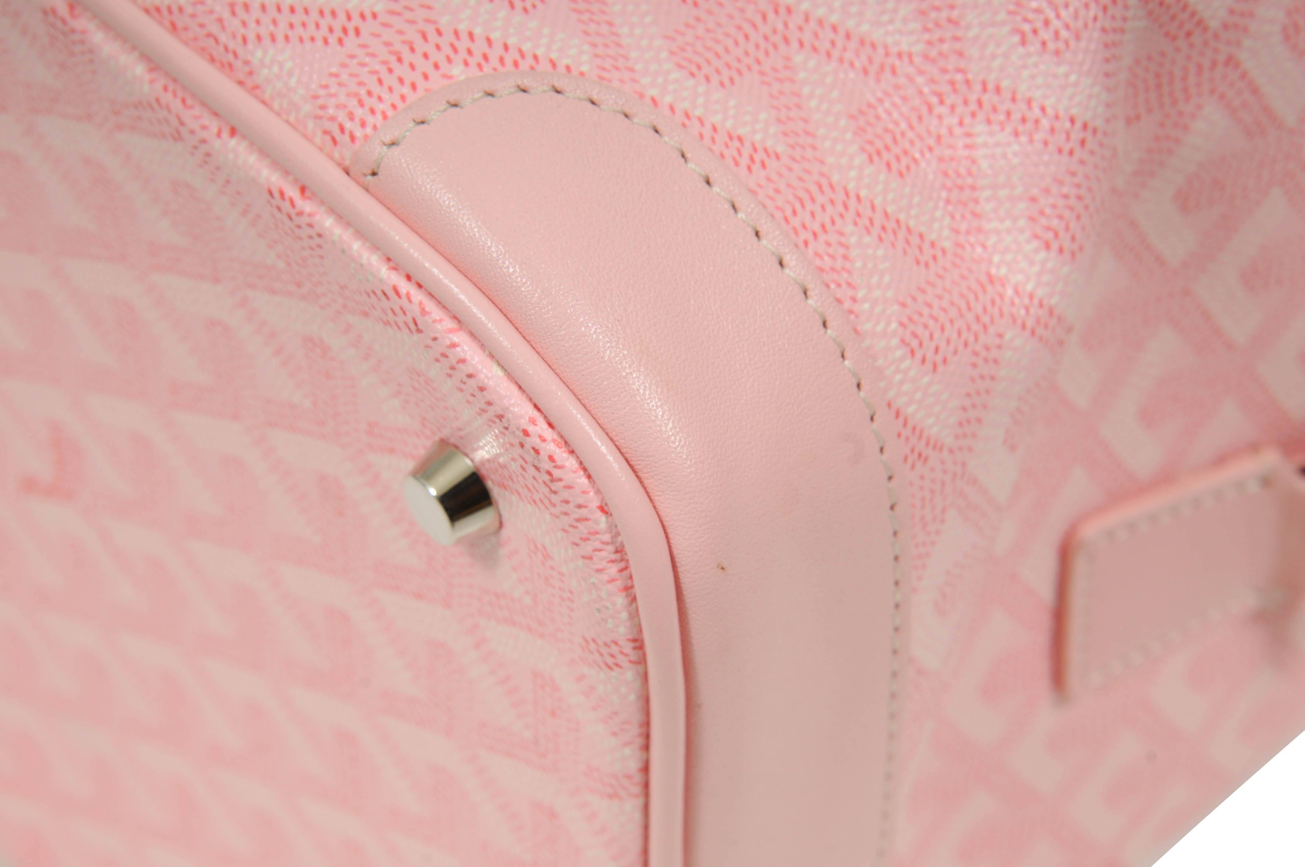 Goyard Women's Pink Soft Sided Muse Vanity Case Crossbody Bag