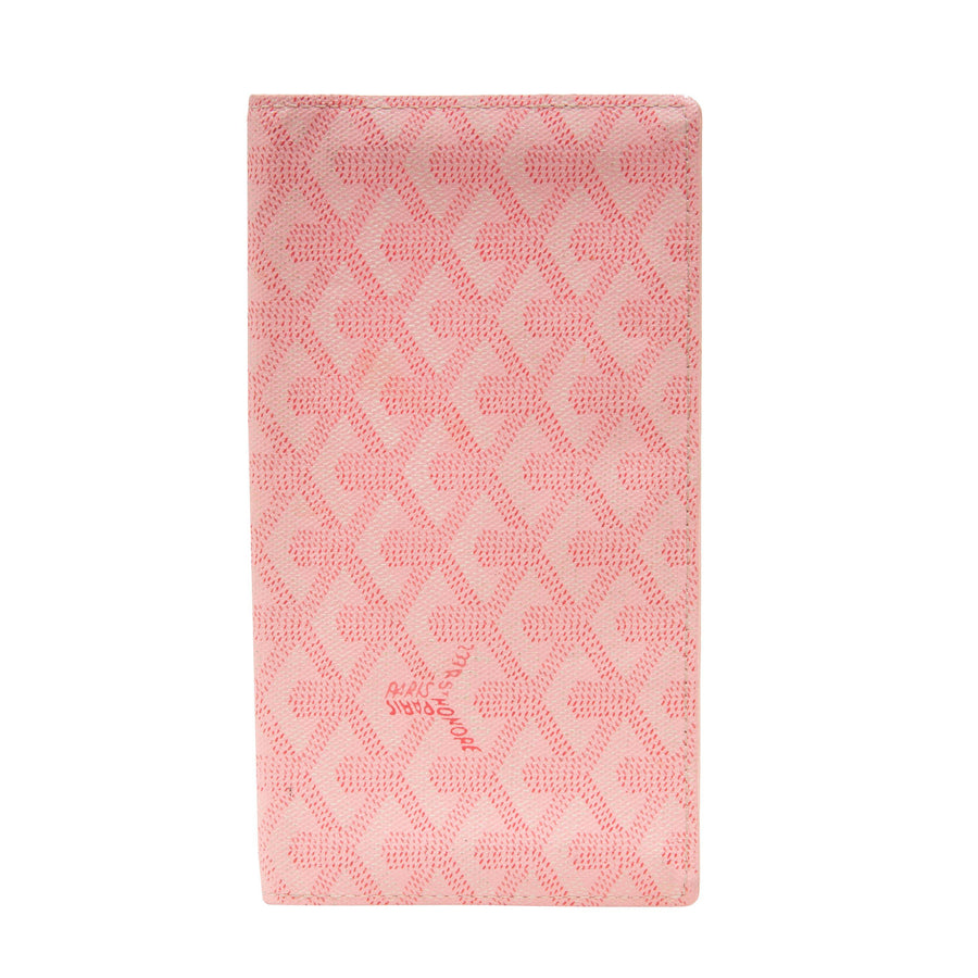 Goyard Pink Richelieu Bi-Fold Zip Pocket Card Long Wallet Holder –  THE-ECHELON