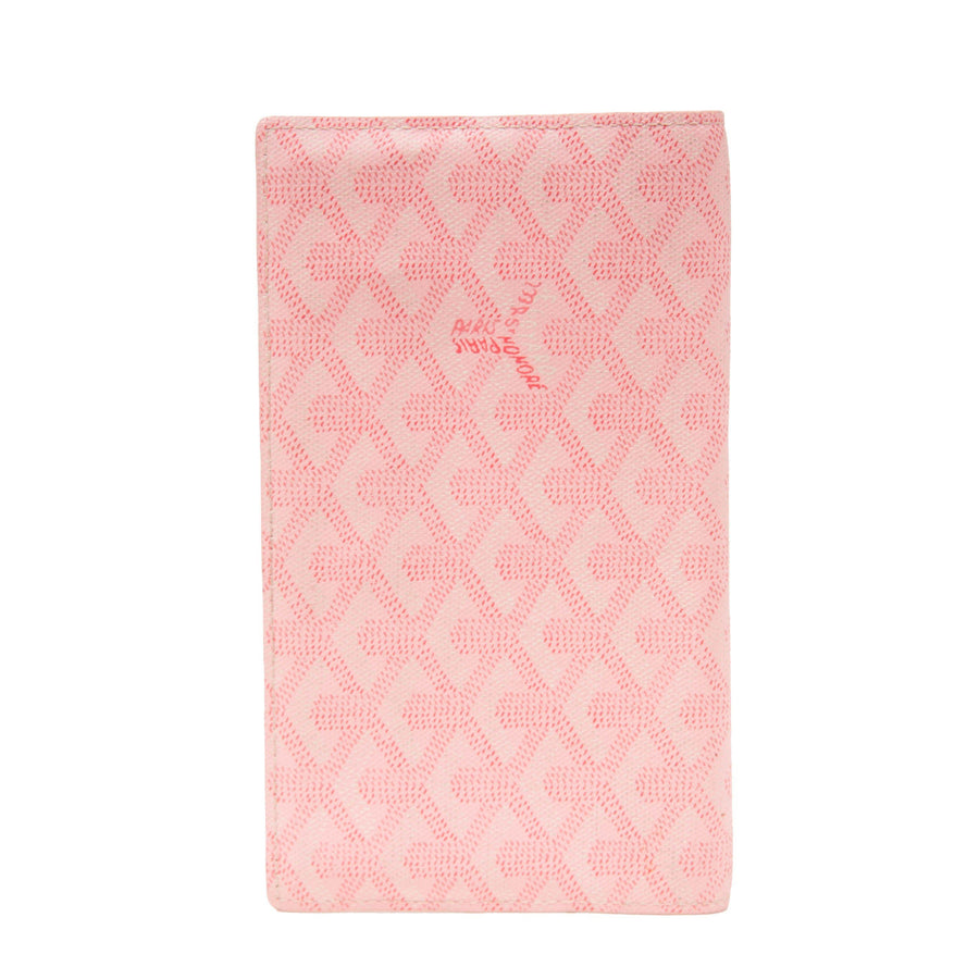 Pink Richelieu Bi-Fold Long Wallet GOYARD 