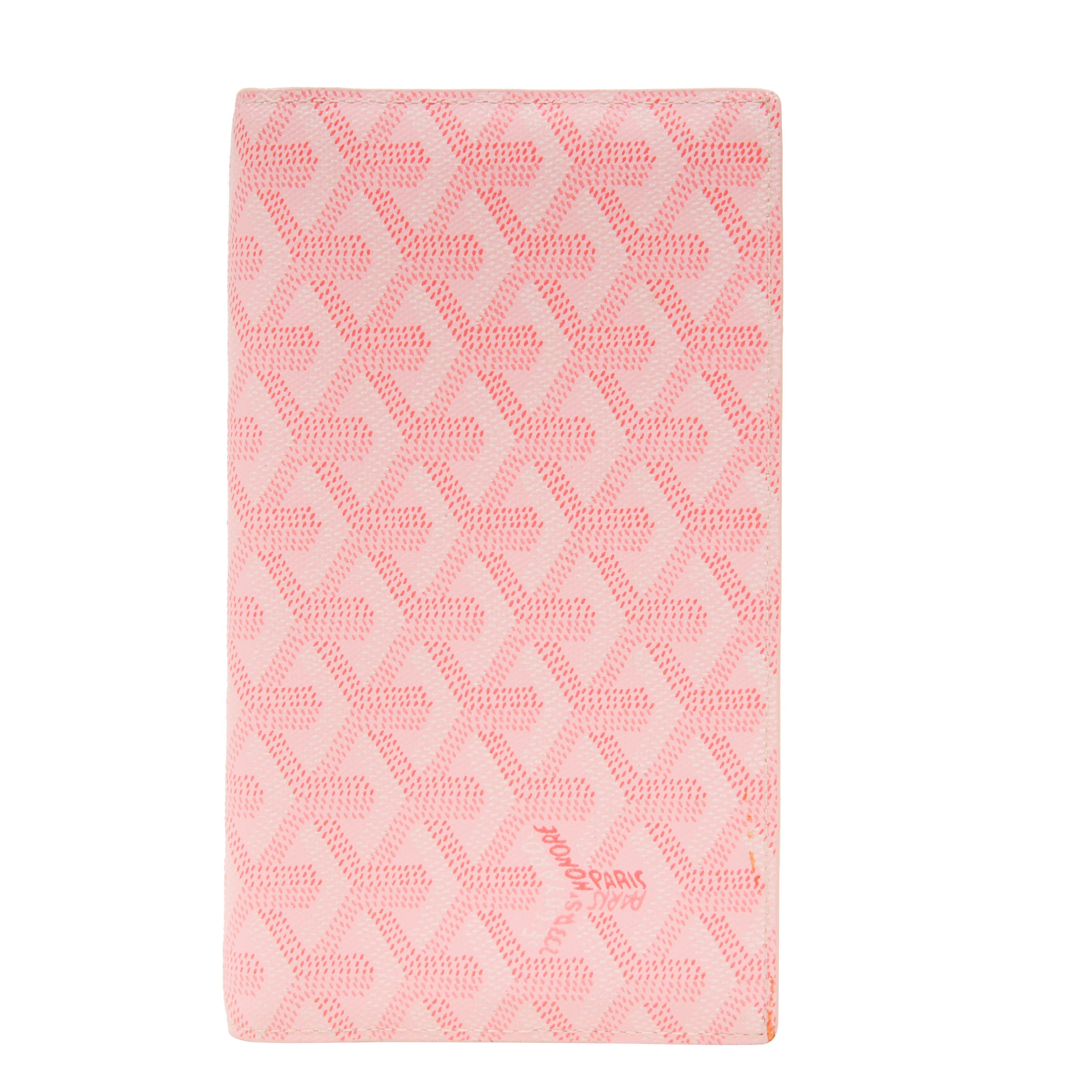 Goyard Pink Card Holder
