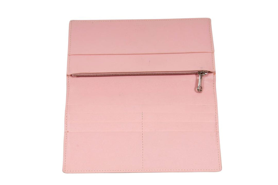 Goyard Matignon Zip Long Wallet Pink Multi Pocket Card Holder Red Purple  Stripe