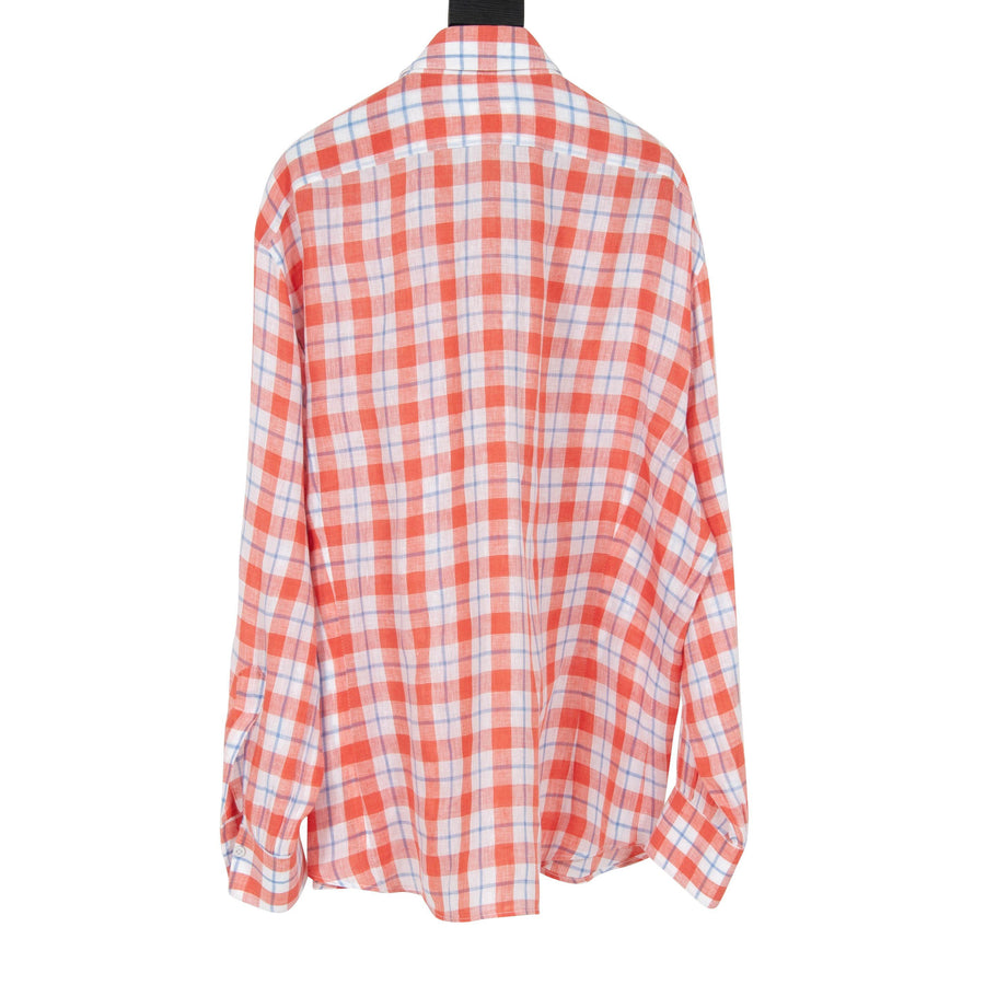 Plaid Button Down Kiton 