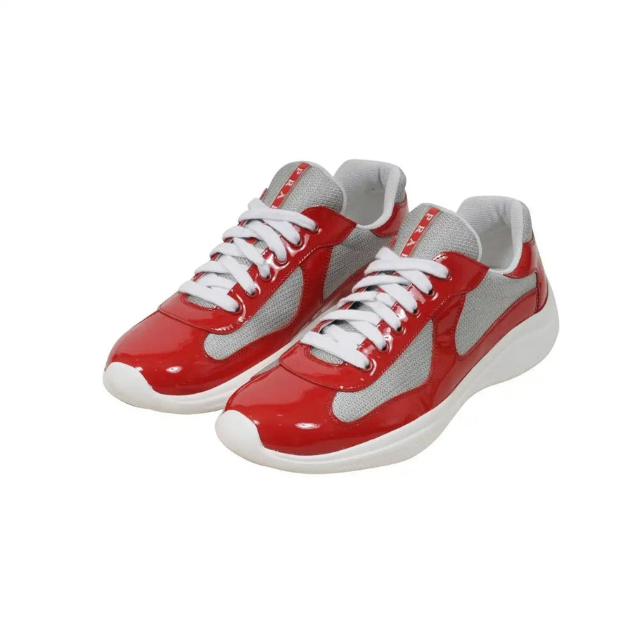 Prada Americas Cup - Red Patent Leather THE-ECHELON 