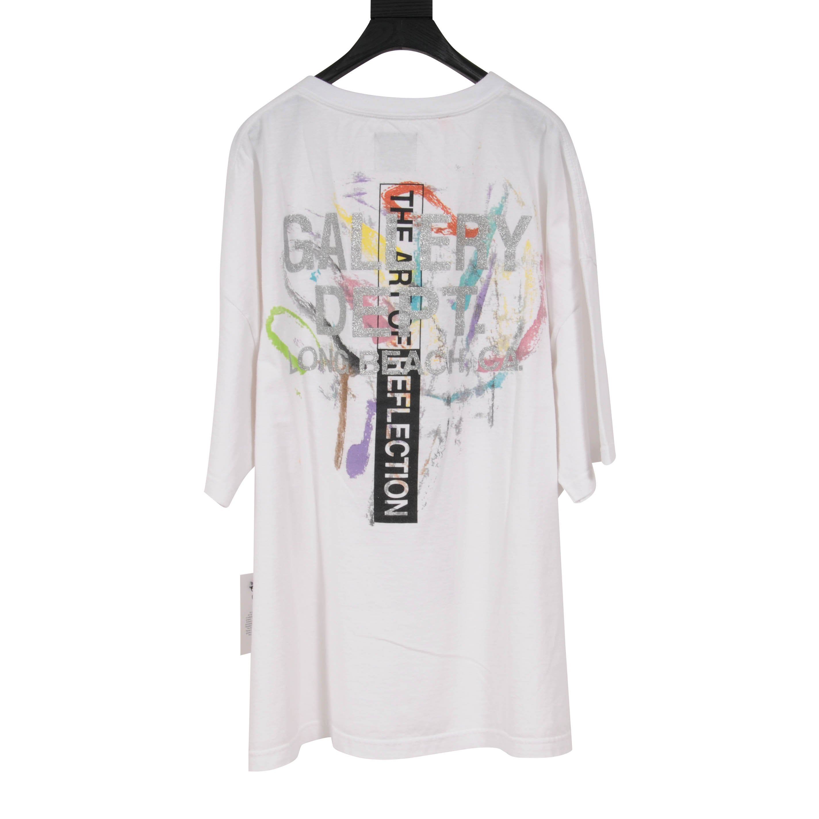 Prism The Art of Reflection Short Sleeve White T Shirt