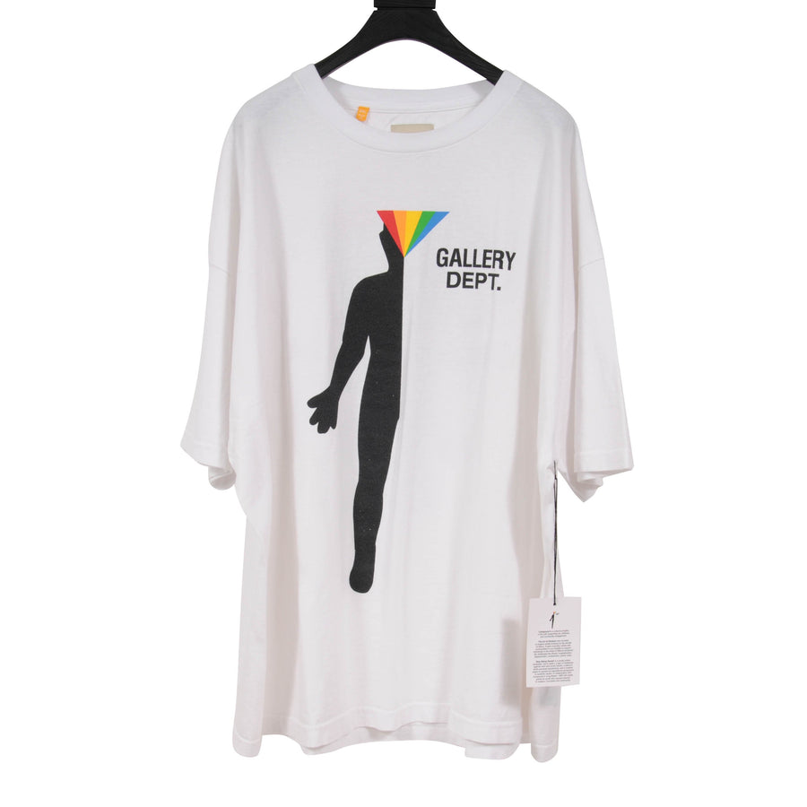 Prism The Art of Reflection Short Sleeve White T Shirt Gallery Dept. 