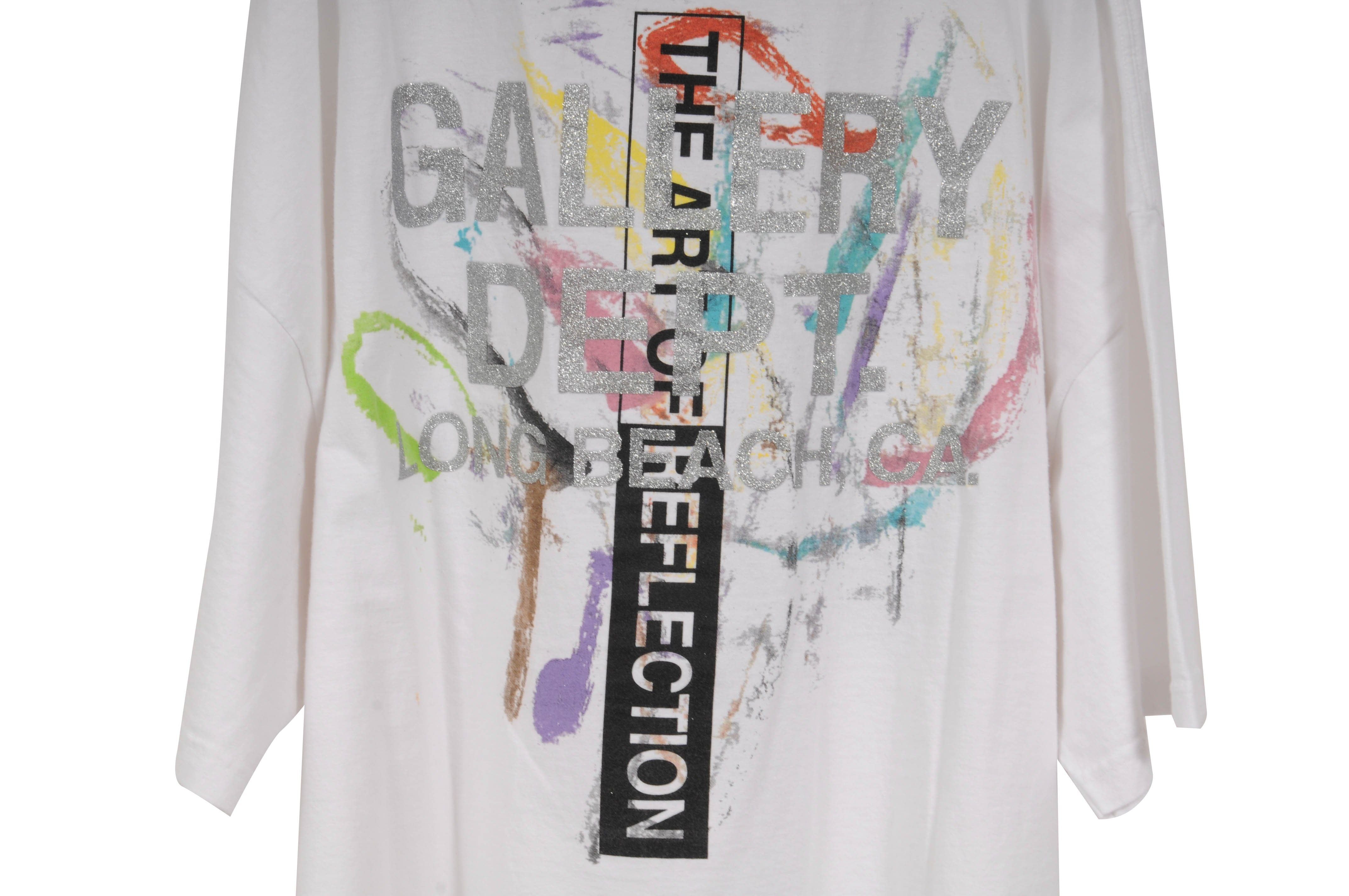 Gallery Dept Prism The Art of Reflection Short Sleeve White T Shirt Mens  XXL NEW – THE-ECHELON