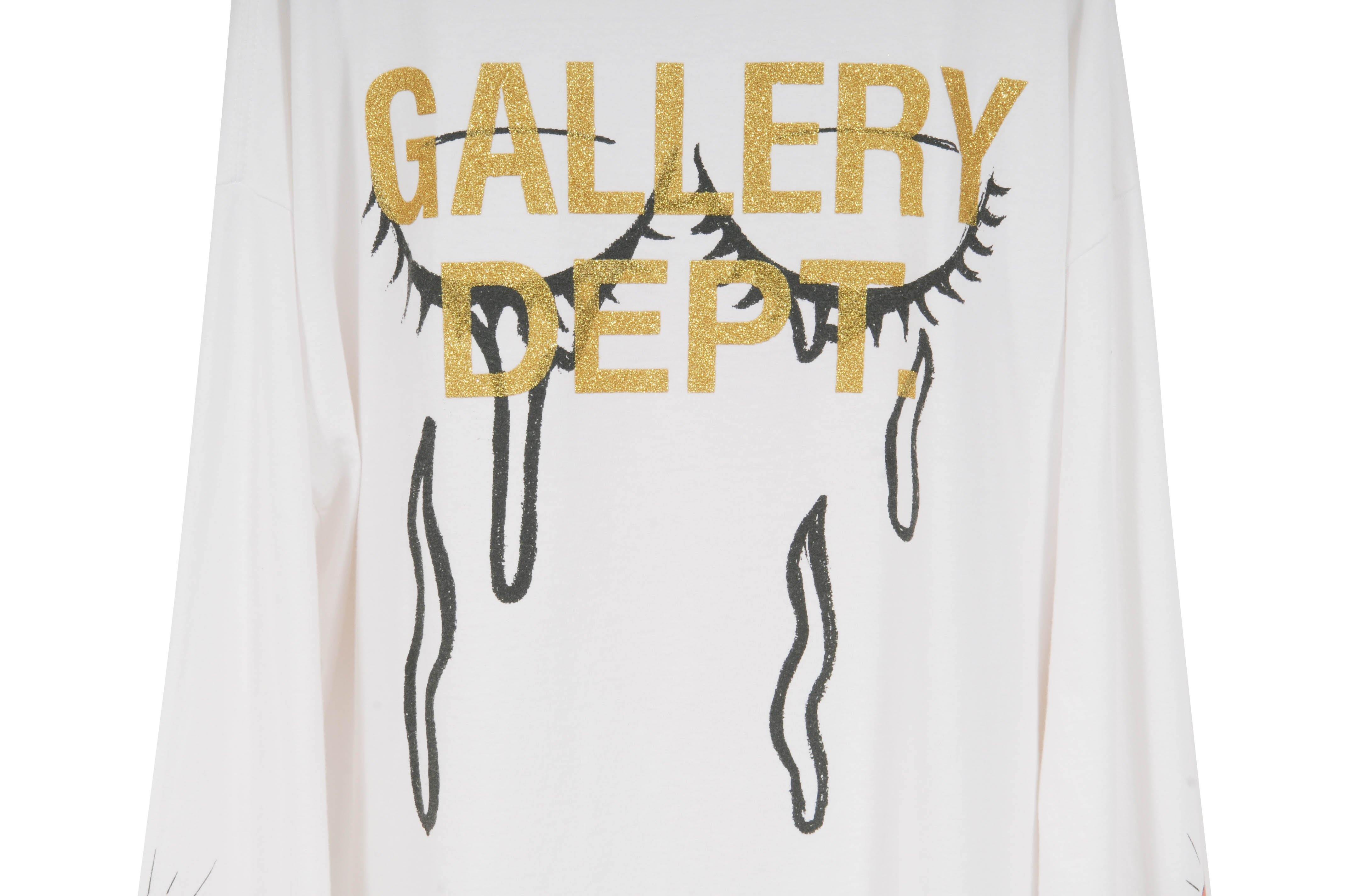 Gallery Dept. Puzzle Heart buy L/S Tee White