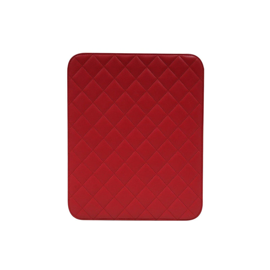 Quilted Lambskin Leather IPad Case CHANEL 