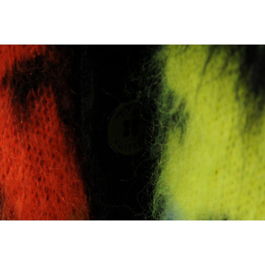 Rainbow Mohair Multi Color Monogram Cardigan LOUIS VUITTON 