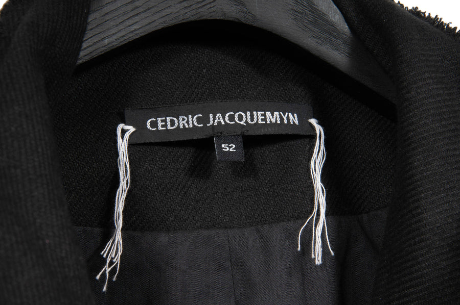 Raw Collar Coat Cedric Jacquemyn 