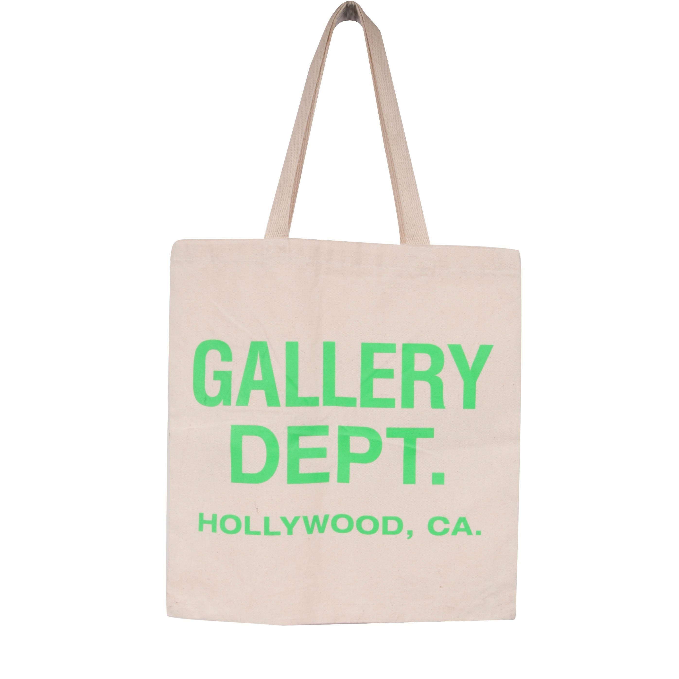 GALLERY DEPT. logo-patch Transparent Tote Bag - Farfetch