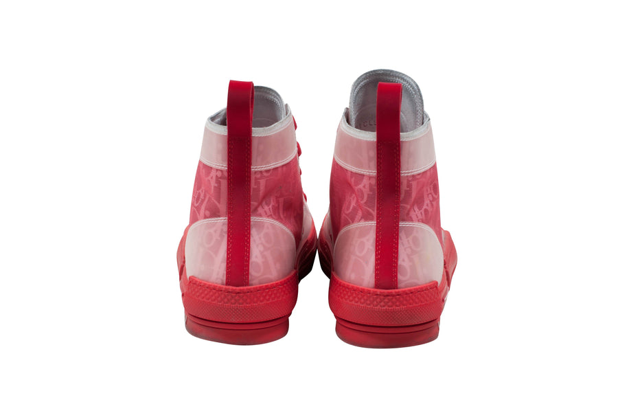 Red B23 High Top Dior Oblique Sneakers DIOR 