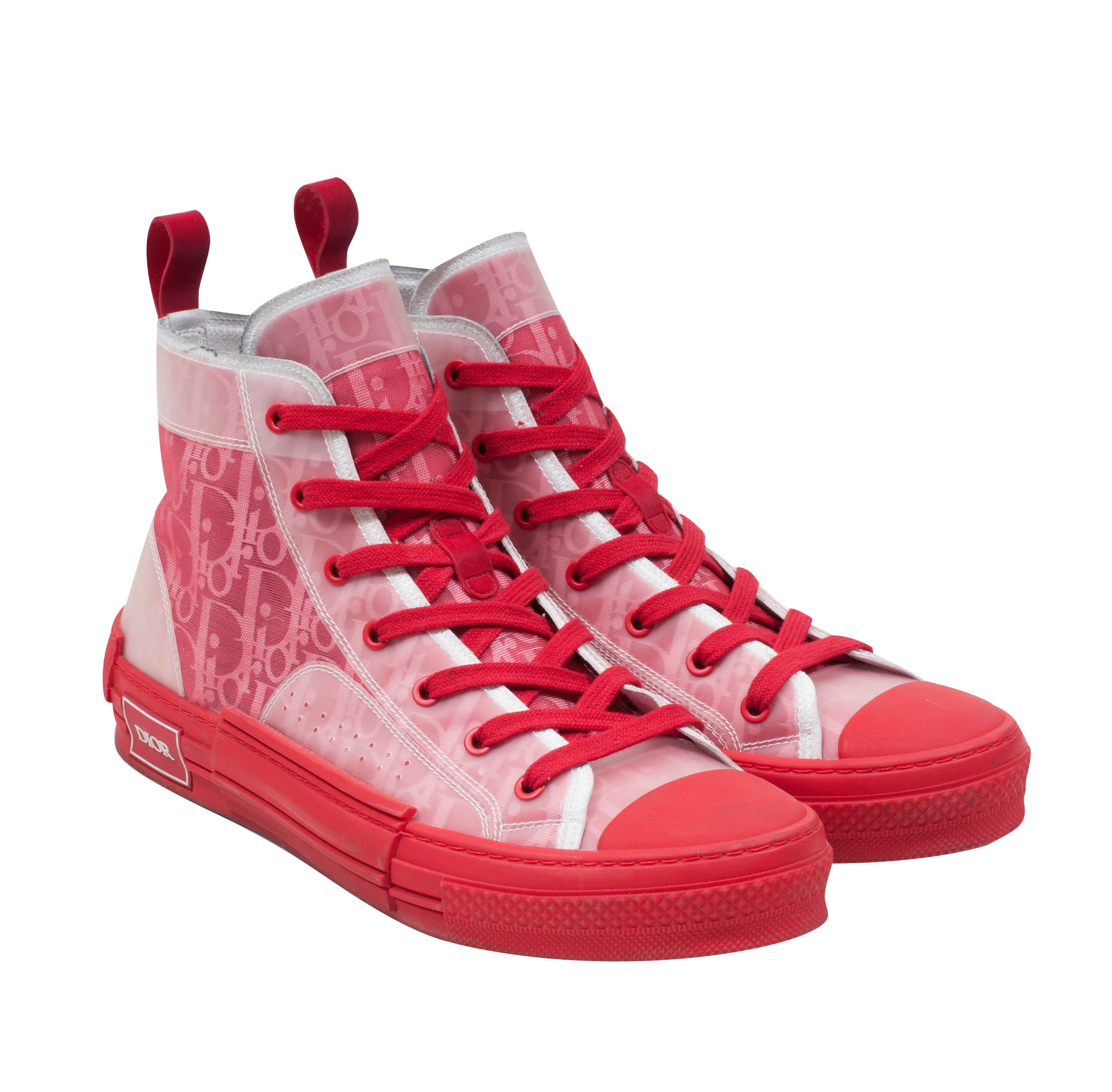 Dior red converse Clearance
