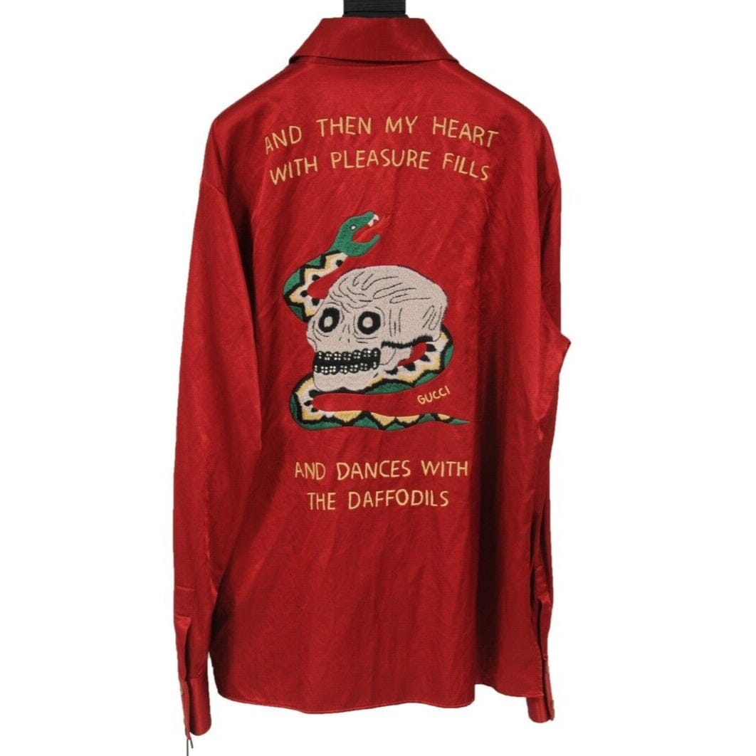 Gucci cheap skull shirt