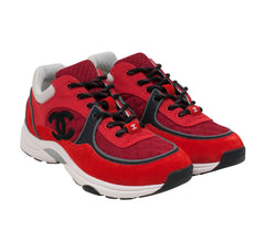 Red Sport Sprint Sneakers Trainers