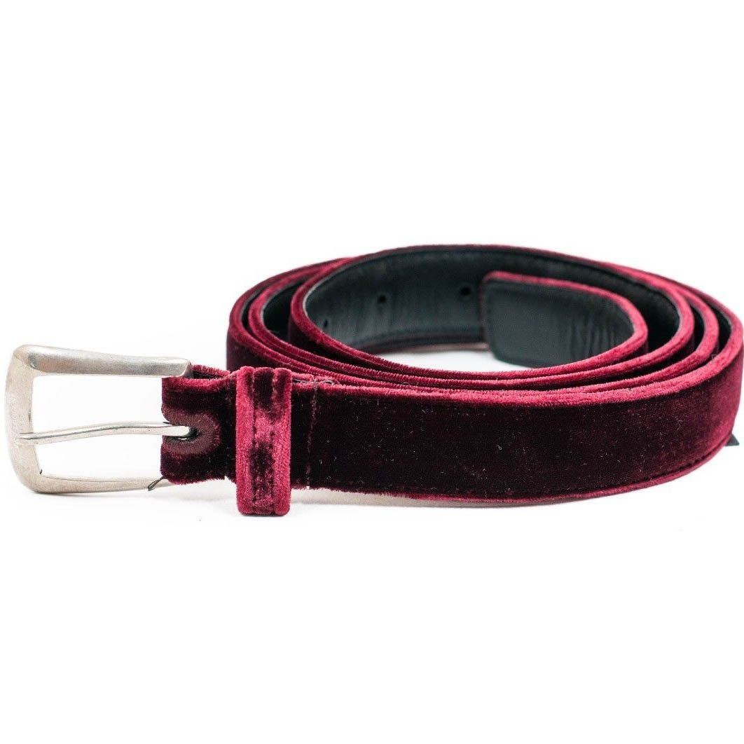 Red Velvet Belt – THE-ECHELON