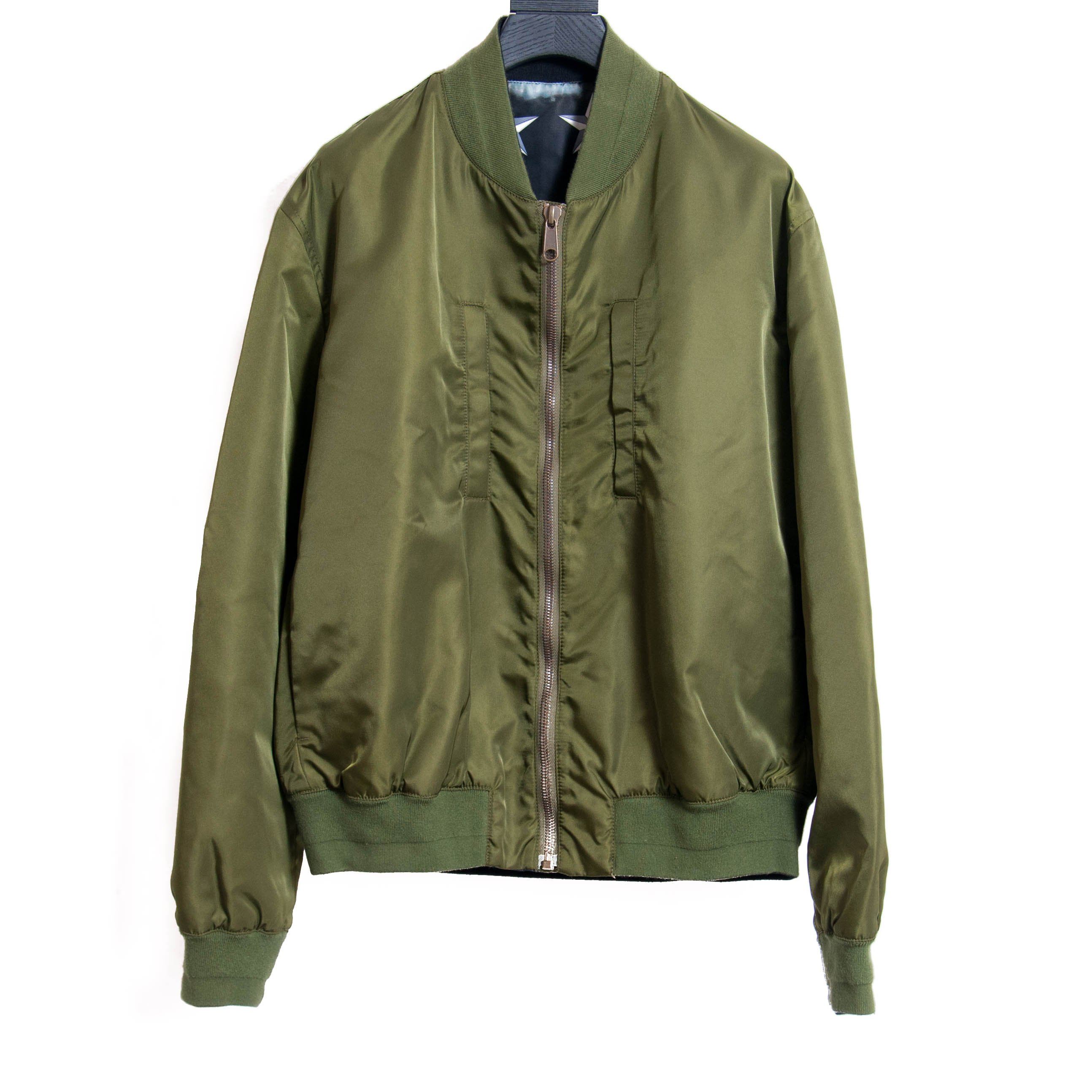 Aspesi Reversible Bomber Jacket - Sage Green