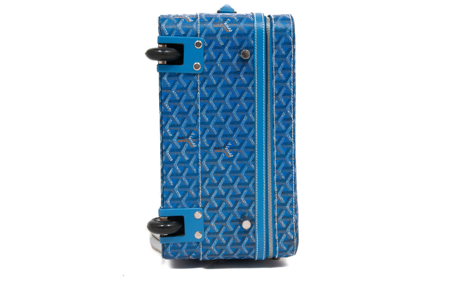 Rolling Luggage (Blue) GOYARD 