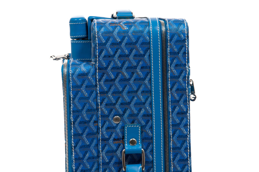 Rolling Luggage (Blue) GOYARD 