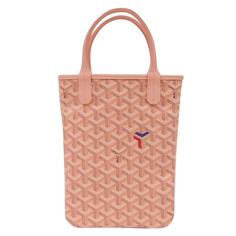 Rose Pink Mini Poitier Tote Crossbody Shoulder Limited Edition Bag GOYARD 
