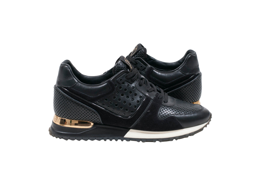 Run Away Perforated Sneakers (Black) LOUIS VUITTON 