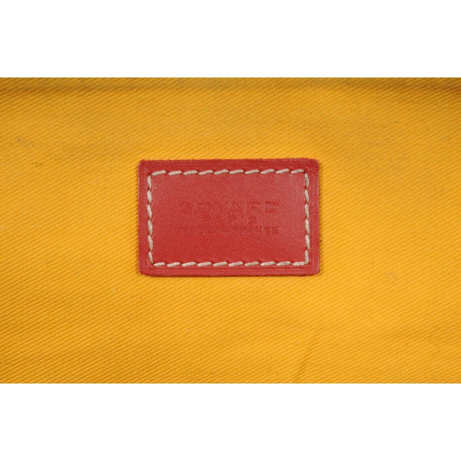 Goyard Senat GM Document Pouch Red Coated Canvas File Travel Sac Box –  THE-ECHELON