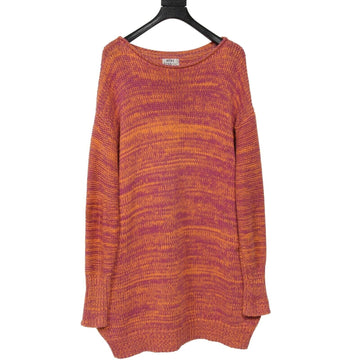 Shore Twist Knit Pullover Purple Orange Sweater Acne Studios 