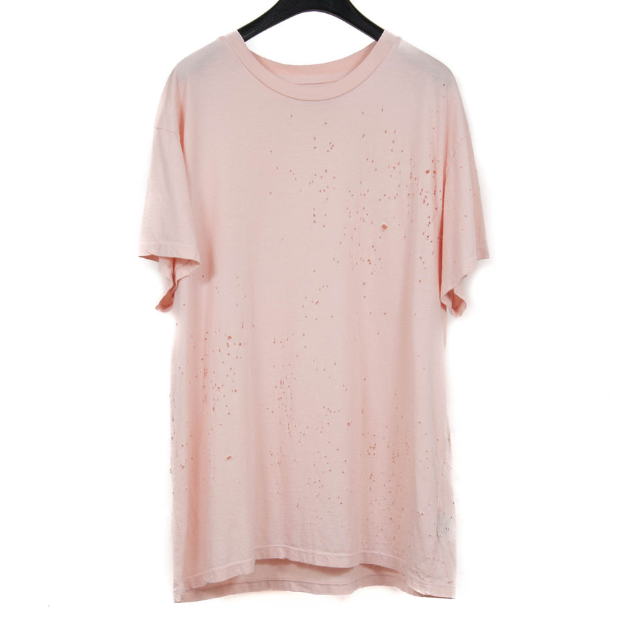 Shotgun Blasted Pink T Shirt Amiri 