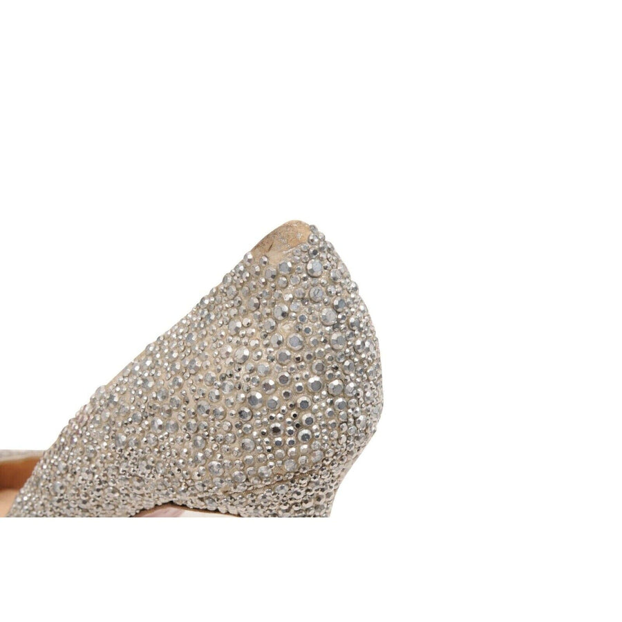 Silver Crystal Strass 120MM Heel So Kate CHRISTIAN LOUBOUTIN 